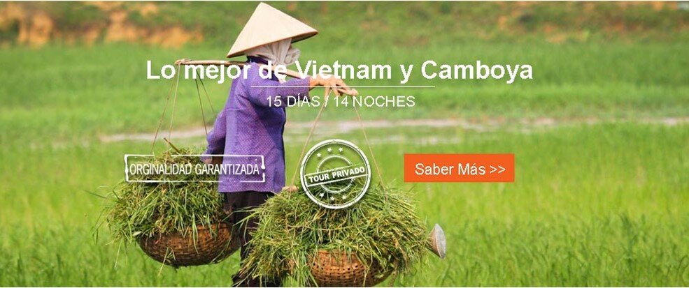 Viaje y tour a Camboya y Vietnam