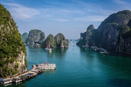 La Bahía de Halong en el norte de Vietnam