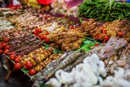 Mariscos y comida callejera en Vietnam