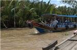 Paseo en barco por el Mekong