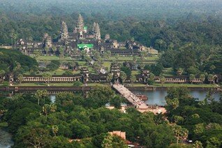 Angkor desde el cielo