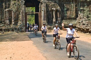 Angkor en bicicleta